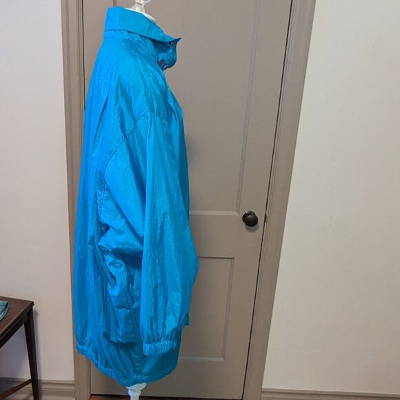 Vintage Cabin Creek Jacket Rain Wind Breaker 80’s Beverly Goldberg Nylon Long - Picture 6 of 14